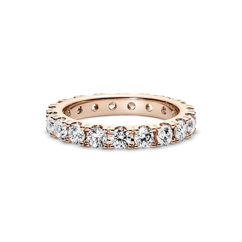 Каблучка Pandora Блискучий рядочок